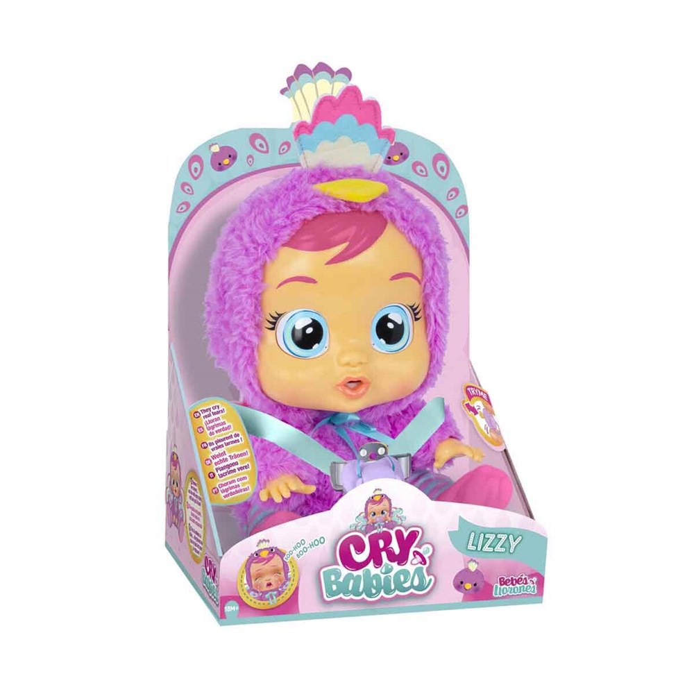 Et Bebekler, CRY BABIES, Cry Babies Ağlayan Bebekler S5 CYB04000 - Lizzy