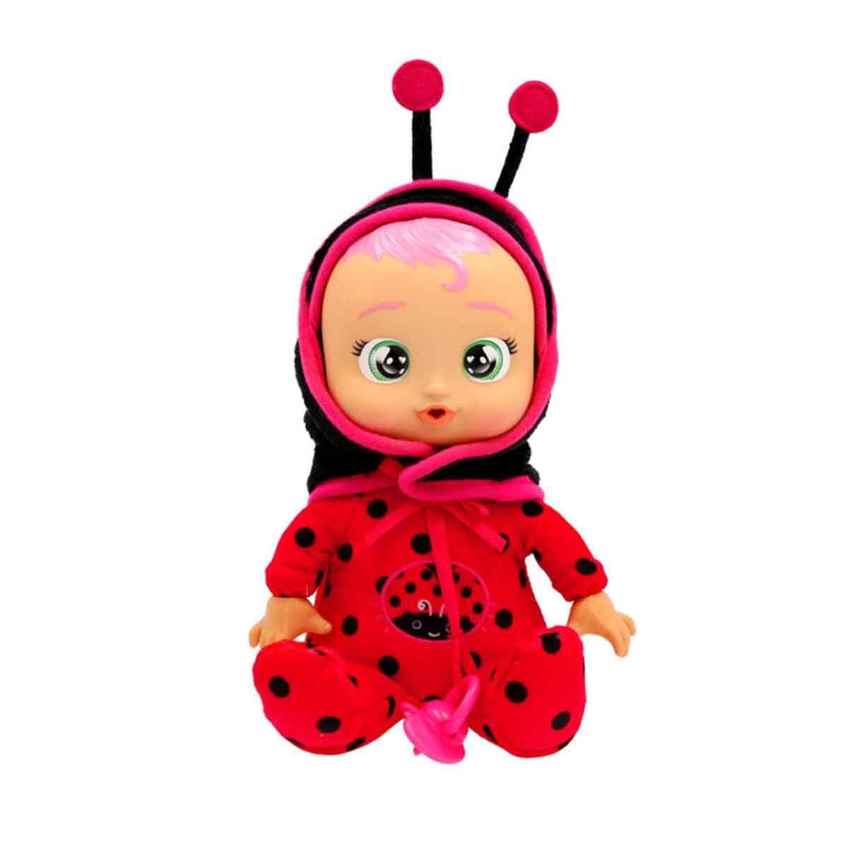 Et Bebekler, CRY BABIES, Cry Babies Ağlayan Yumuş Newborn Bebek CYB68000 Kırmızı Pijamalı Lady
