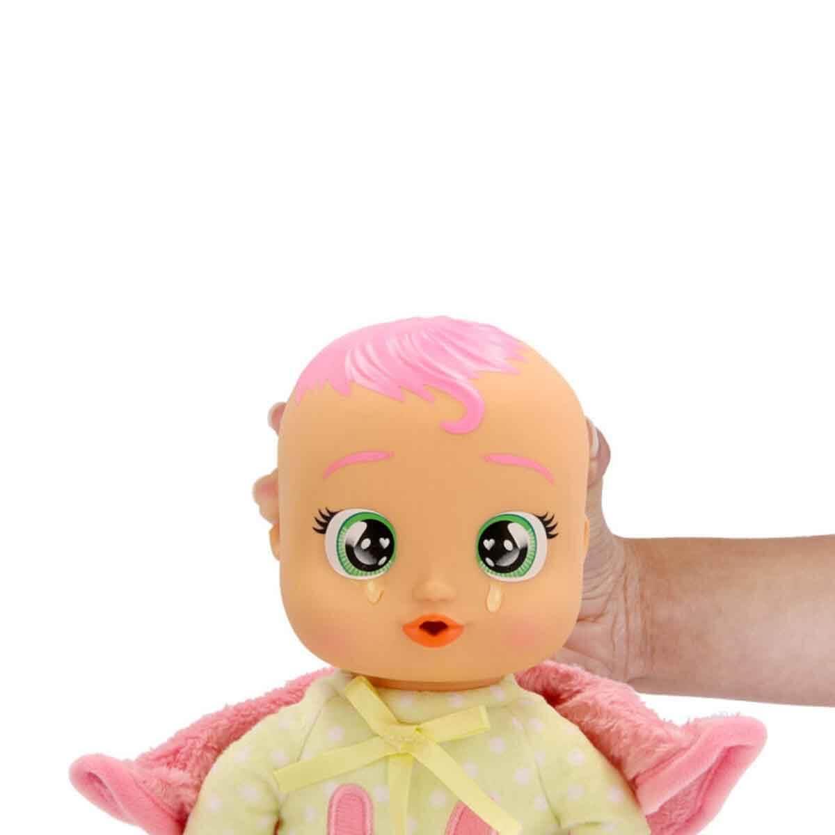 Et Bebekler, CRY BABIES, Cry Babies Ağlayan Yumuş Newborn Bebek CYB68000 Yeşil Pijamalı Lara