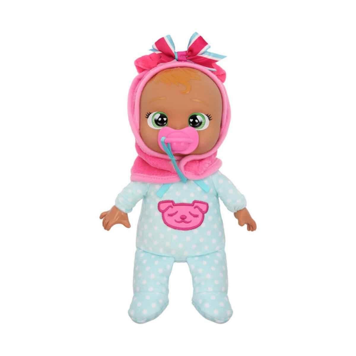 Et Bebekler, CRY BABIES, Cry Babies Ağlayan Yumuş Newborn Bebek CYB68000 Mavi Pijamalı Roxy