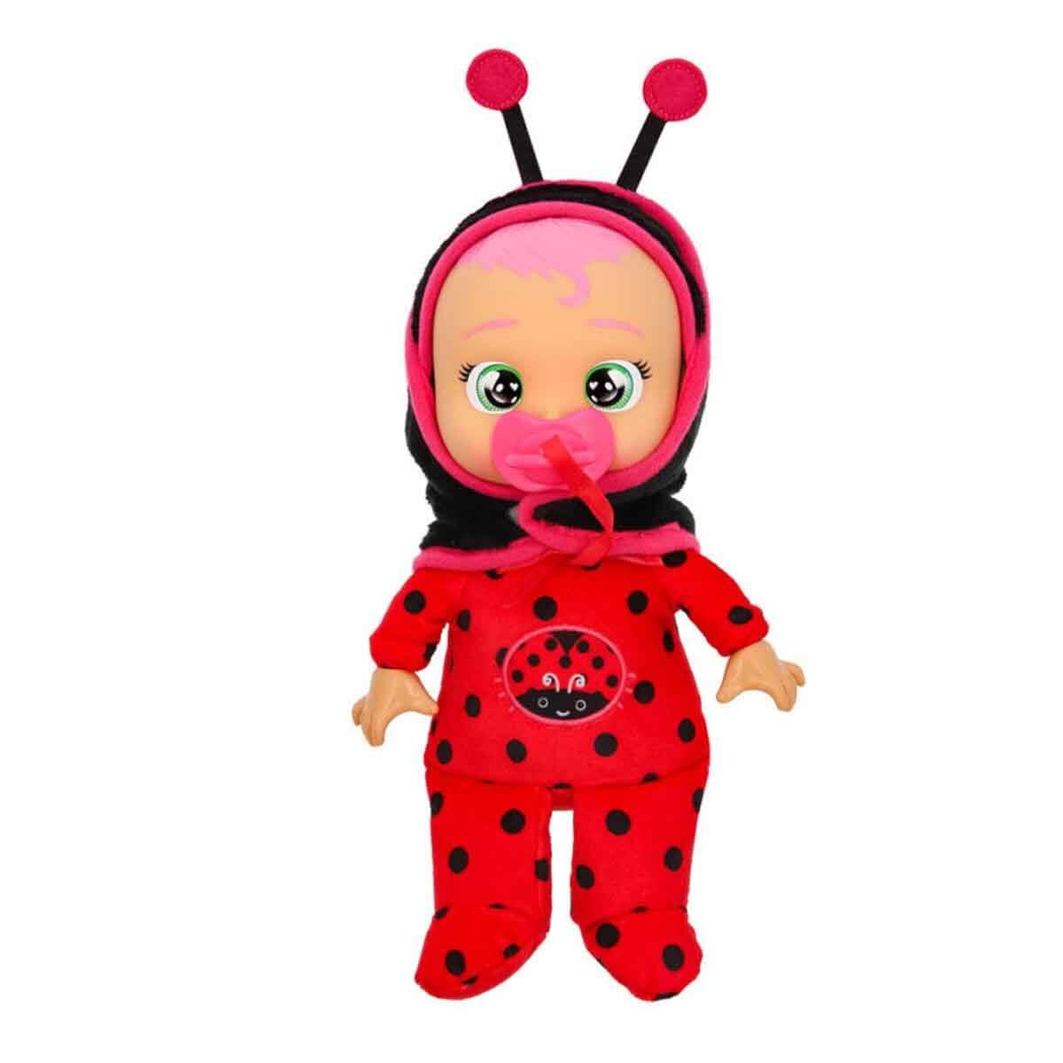 Et Bebekler, CRY BABIES, Cry Babies Ağlayan Yumuş Newborn Bebek CYB68000 Kırmızı Pijamalı Lady