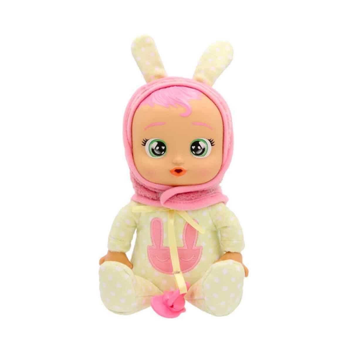 Et Bebekler, CRY BABIES, Cry Babies Ağlayan Yumuş Newborn Bebek CYB68000 Yeşil Pijamalı Lara