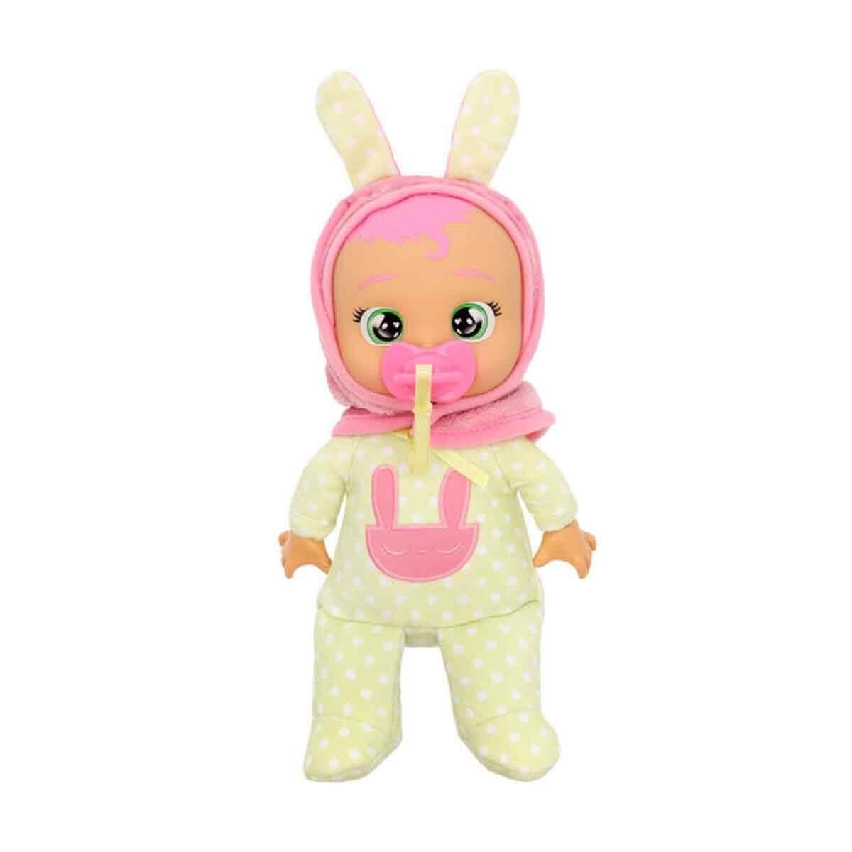 Et Bebekler, CRY BABIES, Cry Babies Ağlayan Yumuş Newborn Bebek CYB68000 Yeşil Pijamalı Lara
