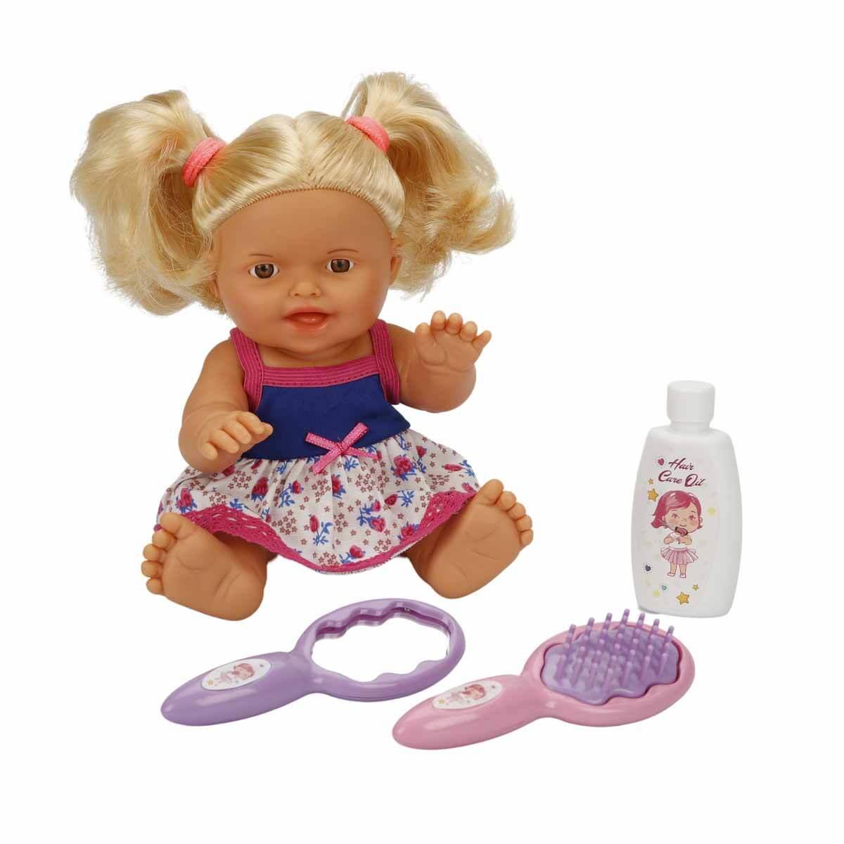 Et Bebekler, Sunman, Nil Bebek Sırt Çantalı Set 23 cm 31636 Sarışın Nil Bebek