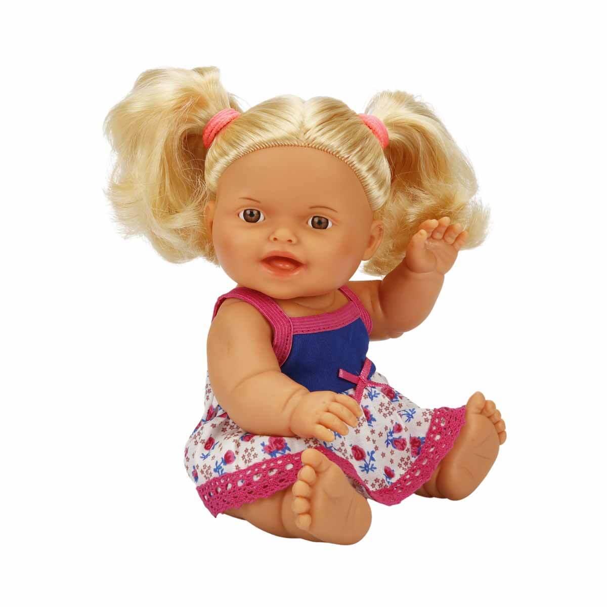 Et Bebekler, Sunman, Nil Bebek Sırt Çantalı Set 23 cm 31636 Sarışın Nil Bebek