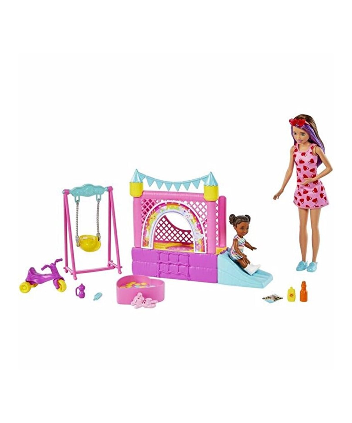 Evcilik Aksesuarları, Barbie, Barbie Bebek Bakıcısı Skipper Oyun Evi Seti HHB67