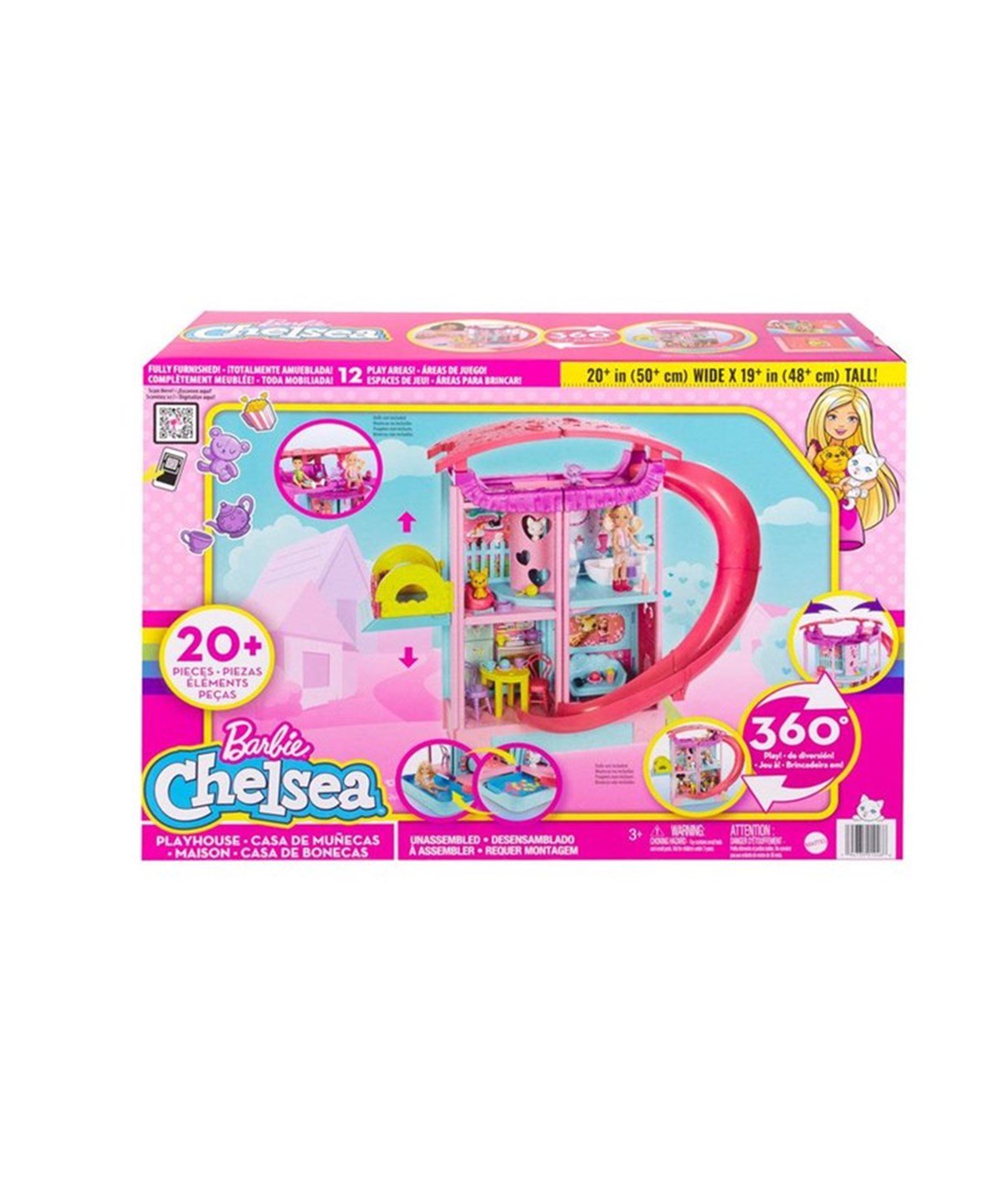 Evcilik Aksesuarları, Barbie, Barbie Chelsea Oyun Evi HCK77