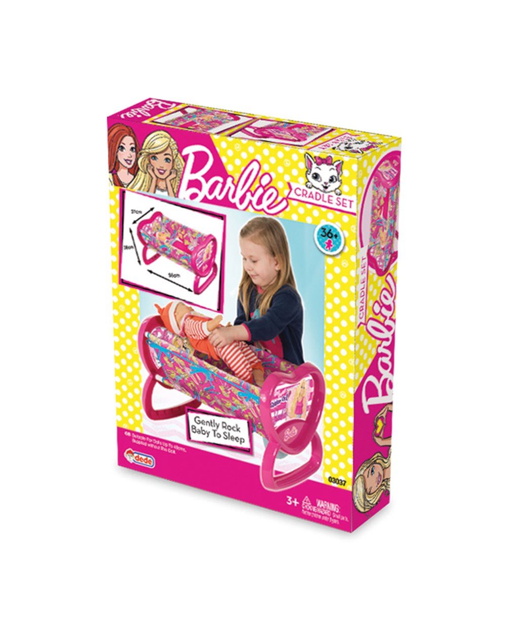 Evcilik Aksesuarları, Dede, Barbie Kalpli Oyuncak Beşik 03037