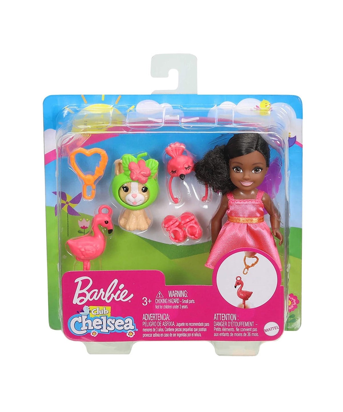 Evcilik Aksesuarları, Barbie, Barbie Kostümlü Chelsea ve Hayvancığı Oyun Setleri GHV69 GJW30