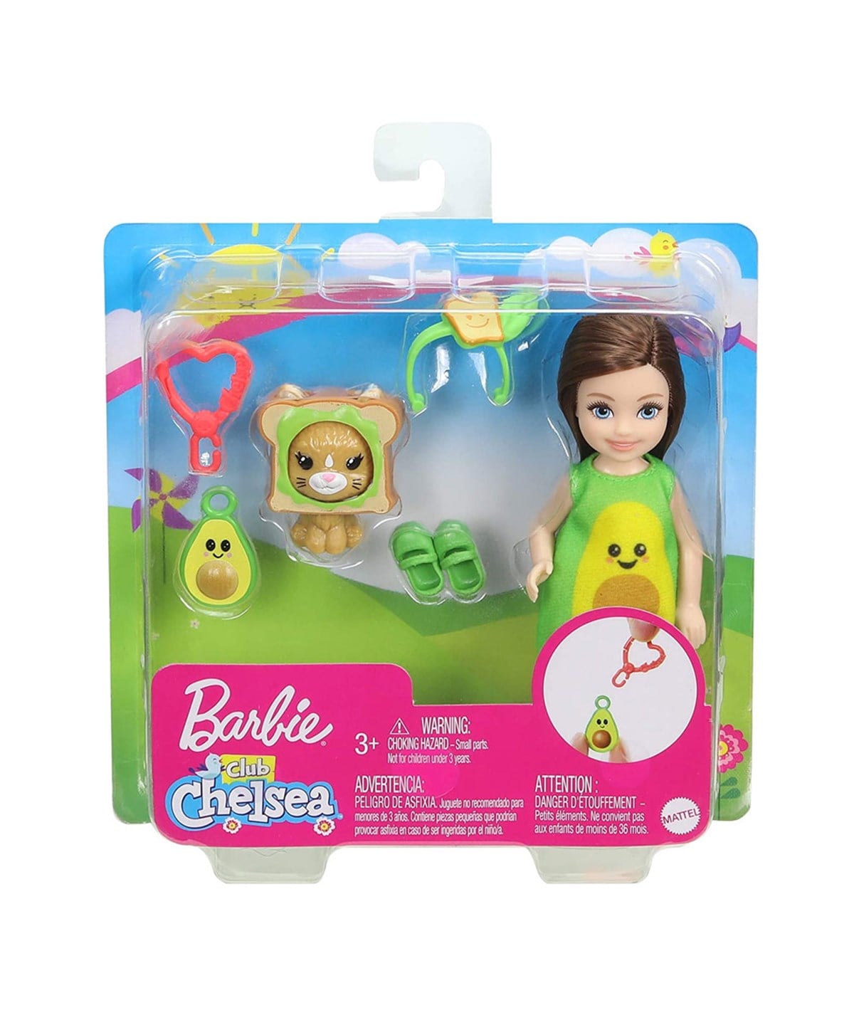 Evcilik Aksesuarları, Barbie, Barbie Kostümlü Chelsea ve Hayvancığı Oyun Setleri GHV69 GJW31