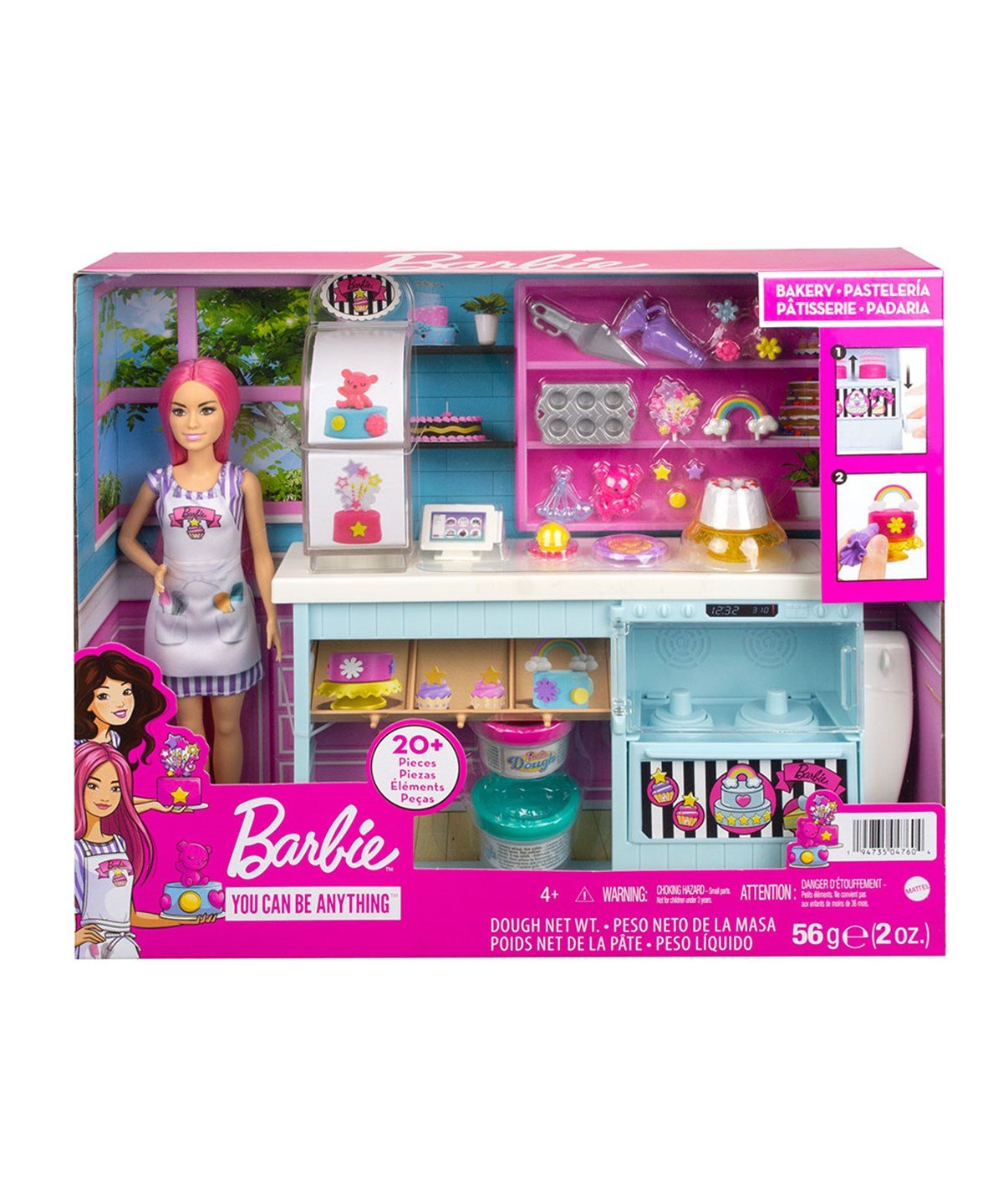 Evcilik Aksesuarları, Barbie, Barbie Pasta Dükkanı HGB73