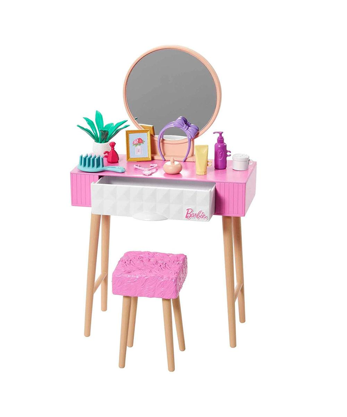 Evcilik Aksesuarları, Barbie, Barbie'nin Ev Dekorasyonu Oyun Setleri HJV32 HJV35