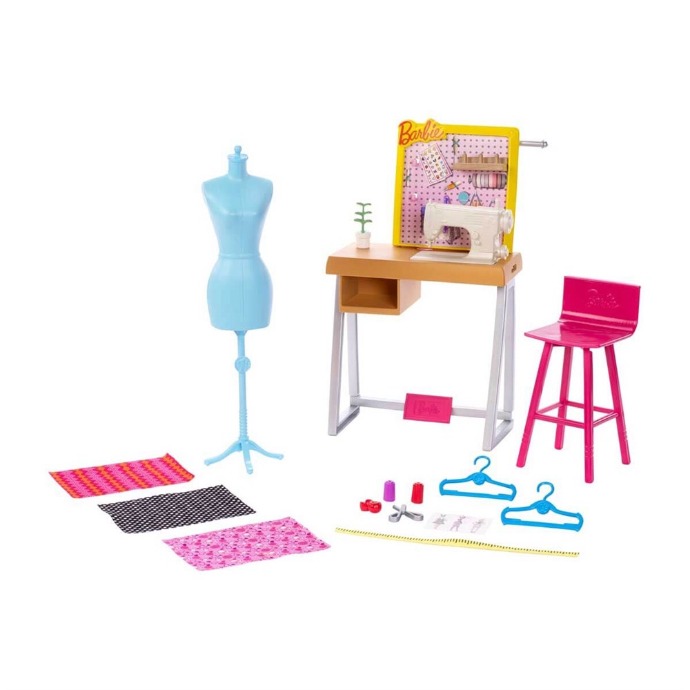Evcilik Aksesuarları, Barbie, Barbie'nin Meslek Aksesuarları FJB25 FXP10 Moda Tasarımcısı