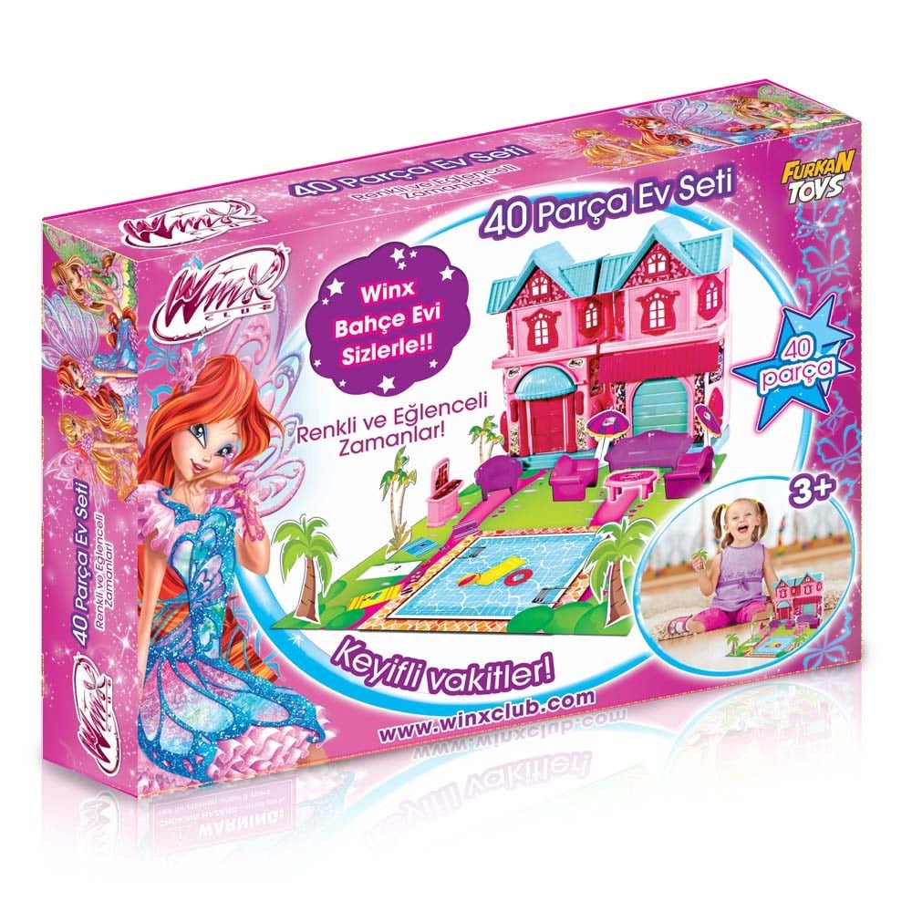 Evcilik Aksesuarları, Winx, Winx Aksesuarlı Rüya Ev Seti FR56396