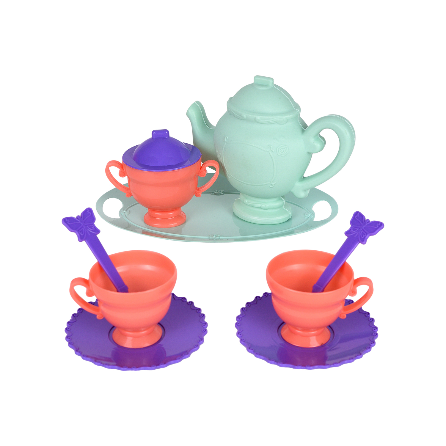 Evcilik Aksesuarları, ZUZU TOYS, Zuzu Toys Çay Setim Çantalı