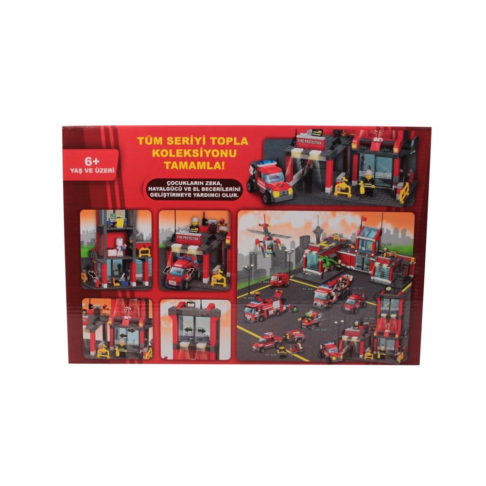 F-Blocks Lego Setleri, F-BLOCKS, F-Blocks İtfaiye Bakım İstasyonu Lego Seti 300 Parça FR31386