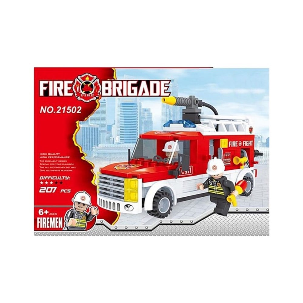 F-Blocks Lego Setleri, F-BLOCKS, F-Blocks Lego İtfaiye Seri 210 Parça 21502