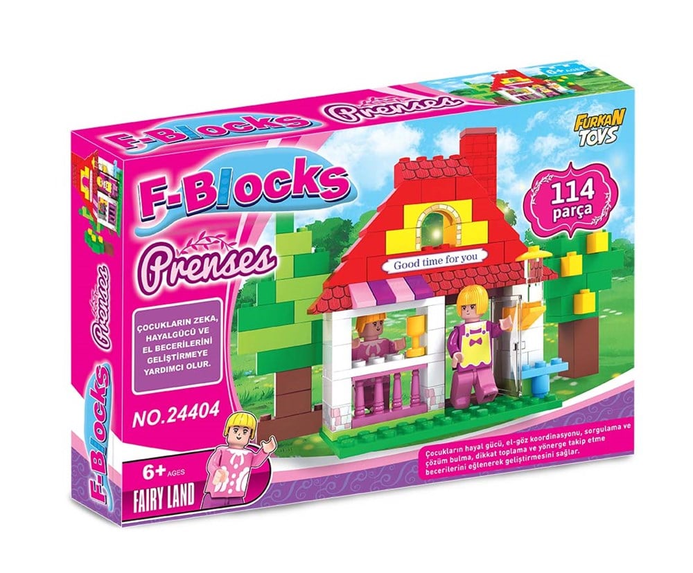 F-Blocks Lego Setleri, F-BLOCKS, F-Blocks Prenses Seri Lego Seti 114 Parça FR38163