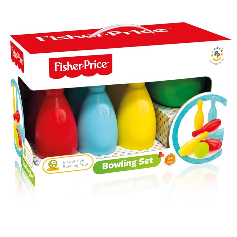 Fisher Price 6 Labut ve Topu ile Bowling Setİ 1803