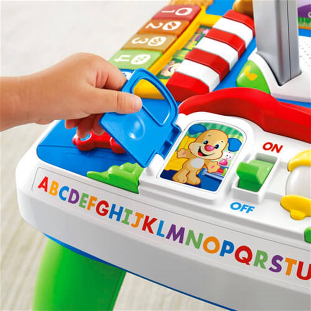 Fisher Price Eğlen ve Öğren Eğitici Köpekçiğin Aktivite Masası DRH44