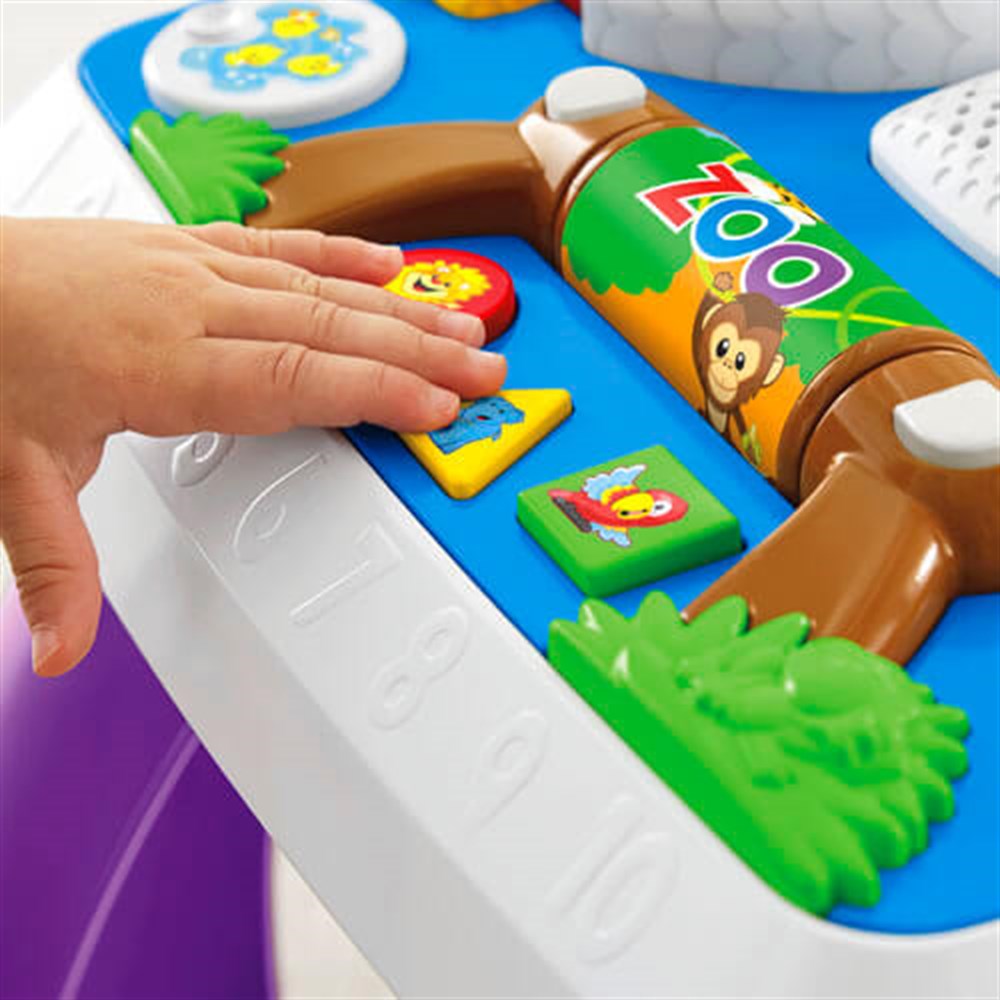 Fisher Price Eğlen ve Öğren Eğitici Köpekçiğin Aktivite Masası DRH44