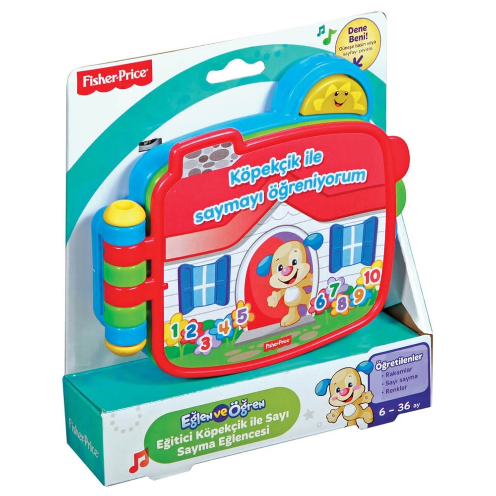Fisher Price L&L Eğitici Köpekçiğin Sayı Sayma Kitabı CJW71
