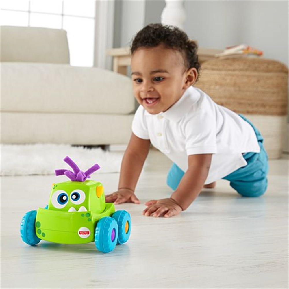 Fisher Price Sevimli Canavarlar Kamyonu Yeşil DRG16-DRG15