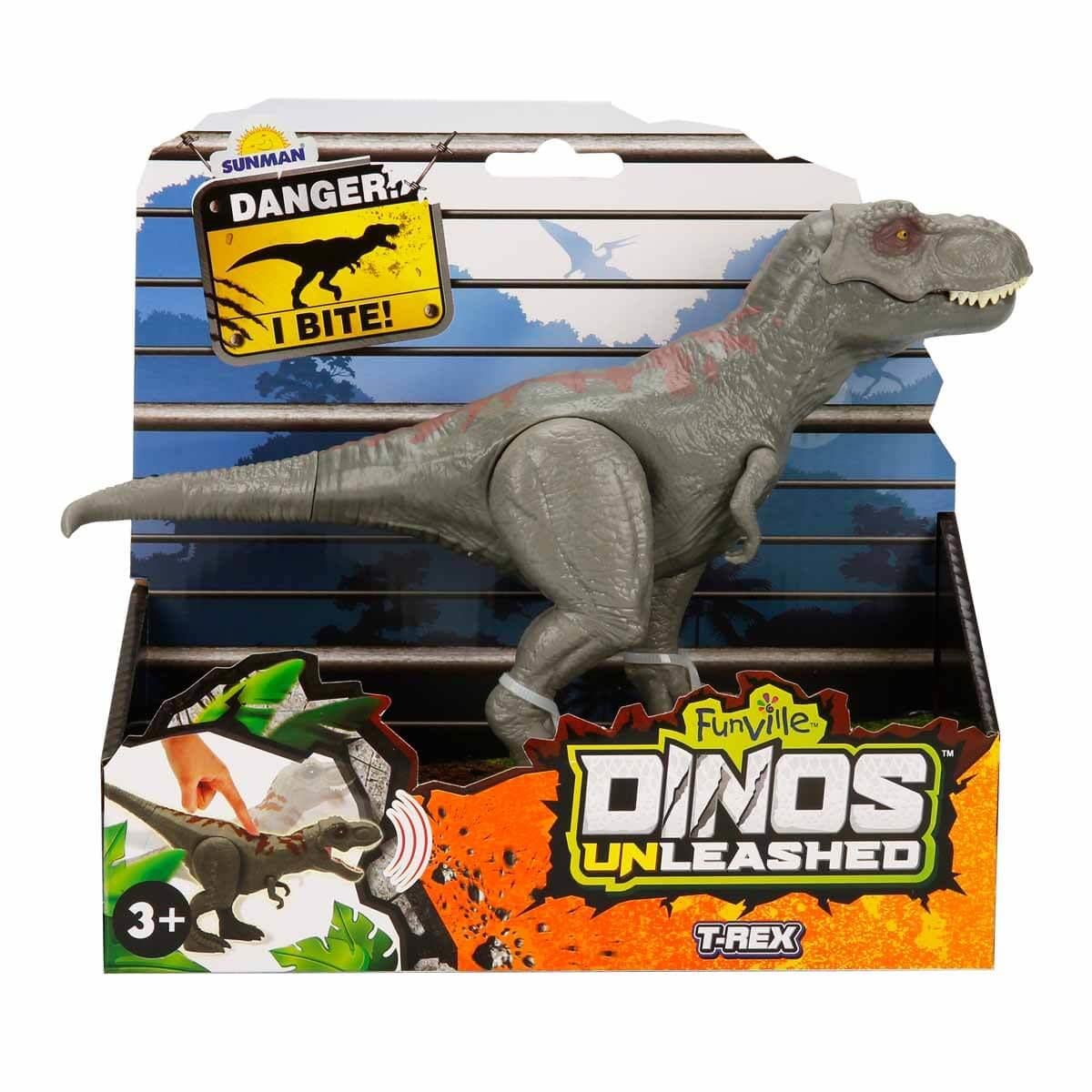 Fonksiyonel Hayvanlar, Sunman, Crazoo Sesli ve Hareketli Dinozor 11234 Trex