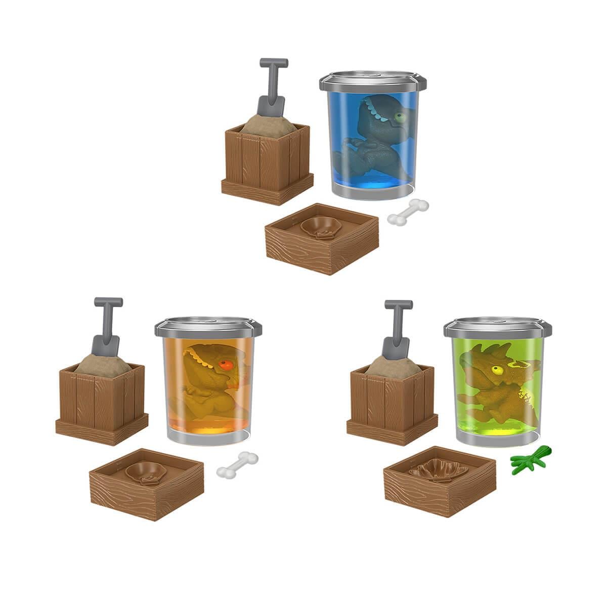 Fonksiyonel Hayvanlar, Jurassic World, Jurassic World Crushivores Serisi Sürpriz Aksesuarlı Figürler Sürpriz Paket S1