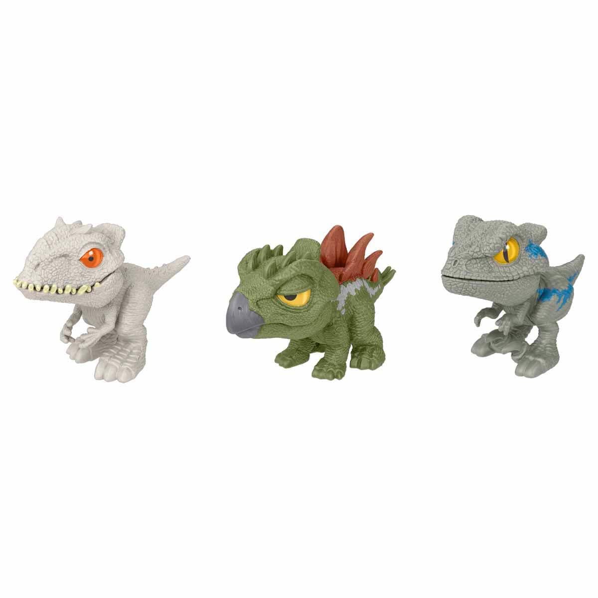 Fonksiyonel Hayvanlar, Jurassic World, Jurassic World Crushivores Serisi Sürpriz Aksesuarlı Figürler Sürpriz Paket S1