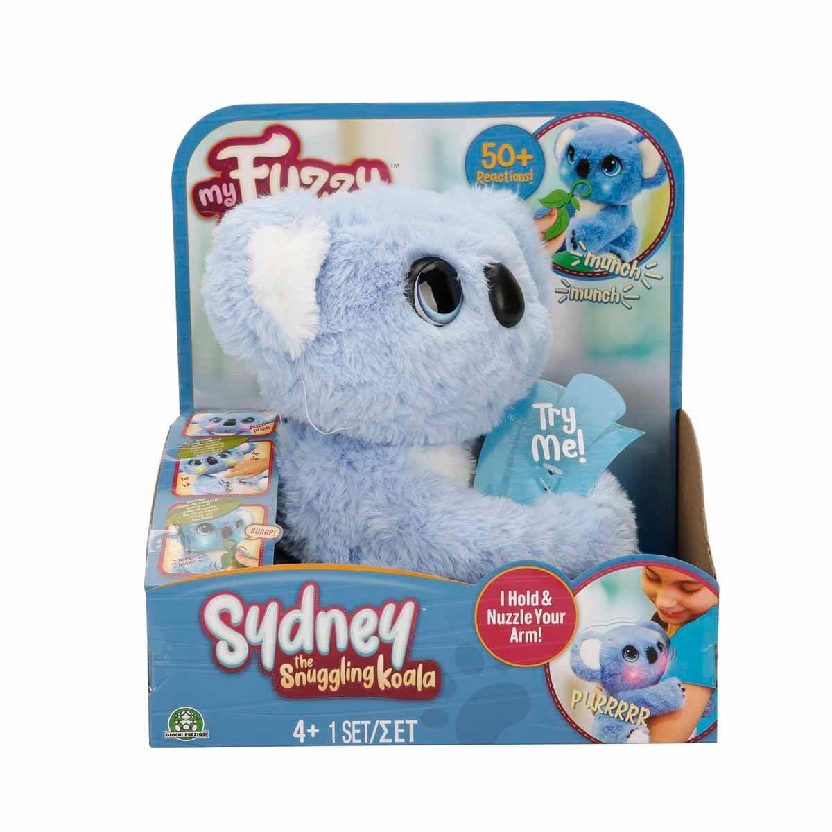 Fonksiyonel Hayvanlar, Giochi Preziosi, My Fuzzie Friends Sesli ve Işıklı Koala 25 cm MYN00101
