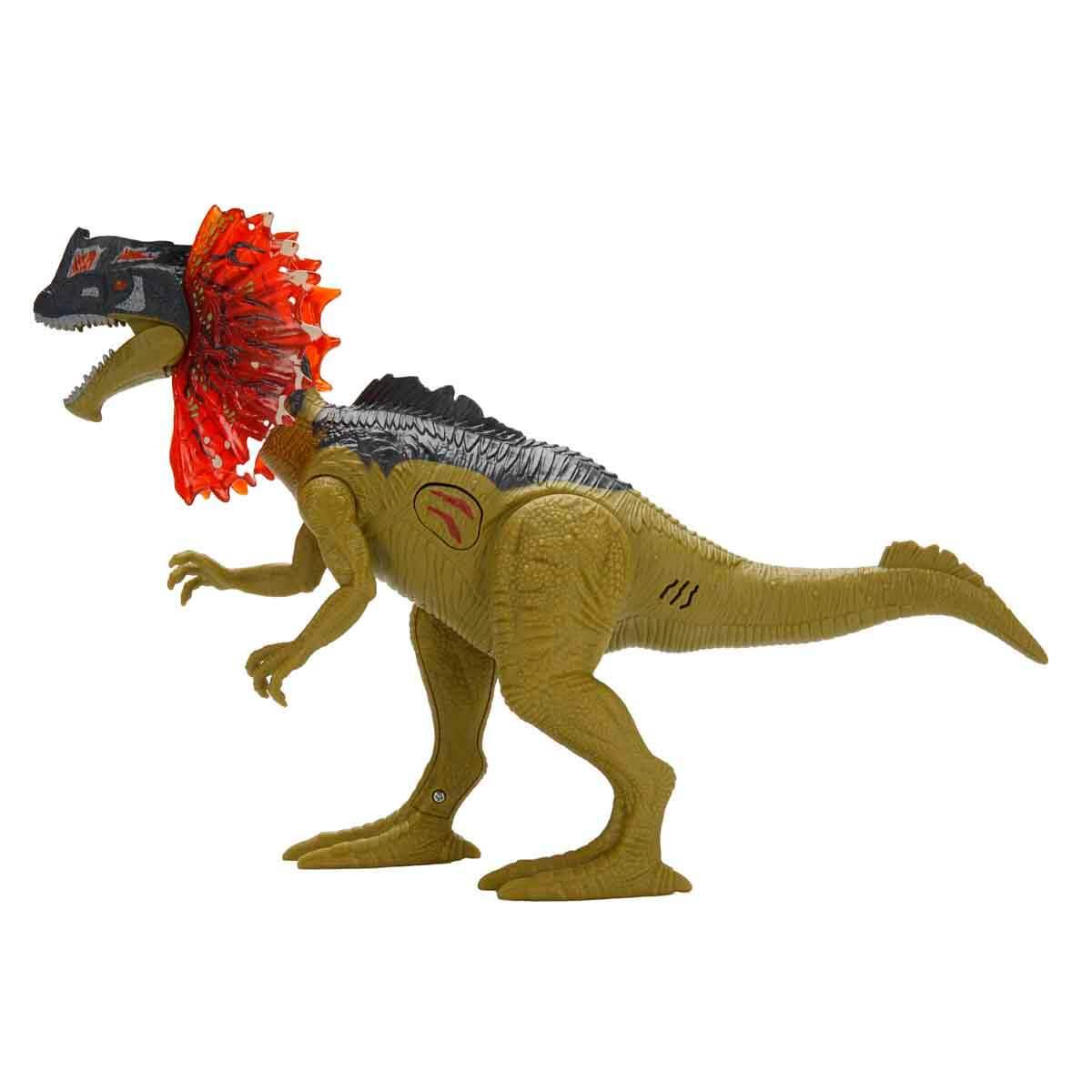 Fonksiyonel Hayvanlar, Sunman, Sesli ve Işıklı Dino Valley Dinozor 26082 Yeşil Kırmızı