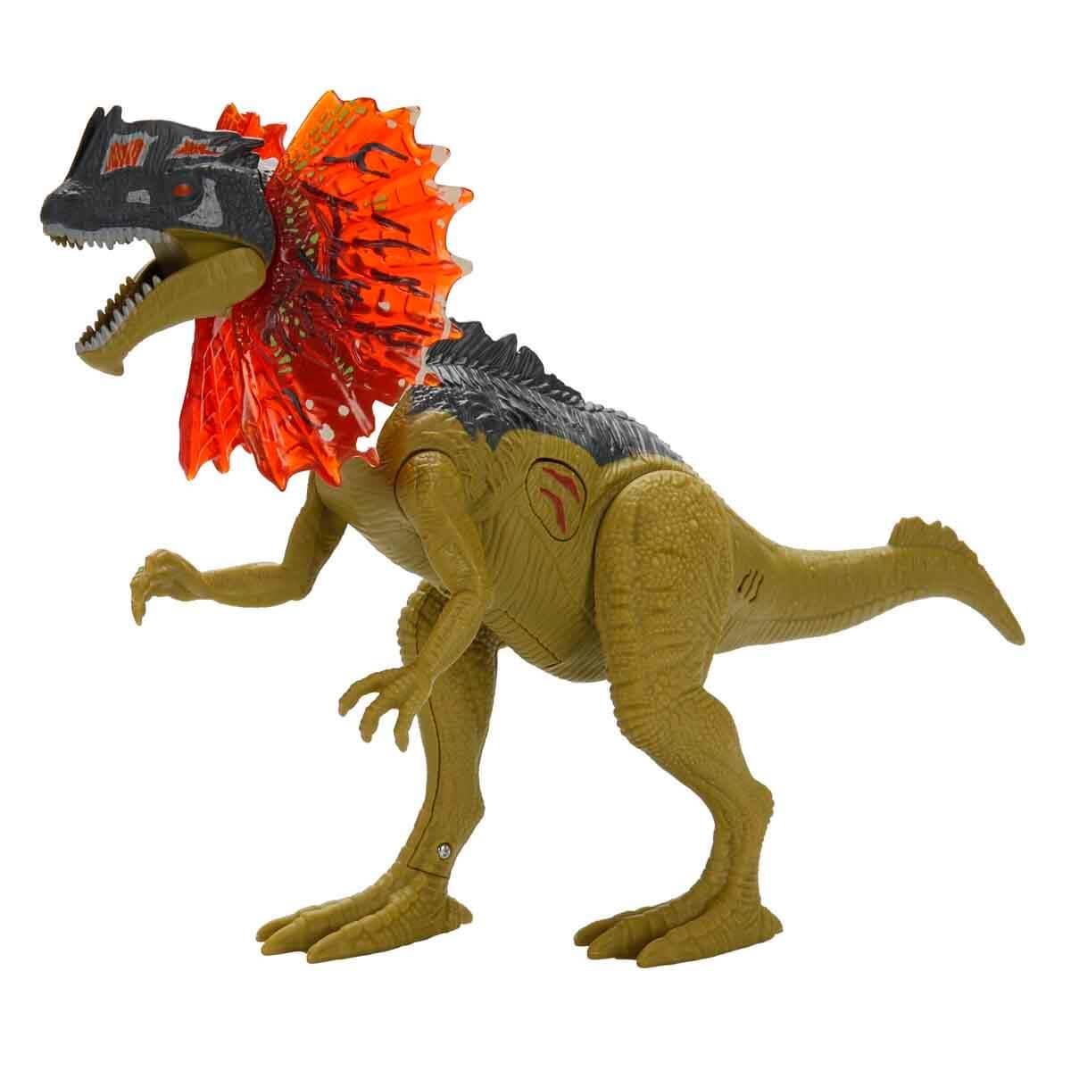 Fonksiyonel Hayvanlar, Sunman, Sesli ve Işıklı Dino Valley Dinozor 26082 Yeşil Kırmızı