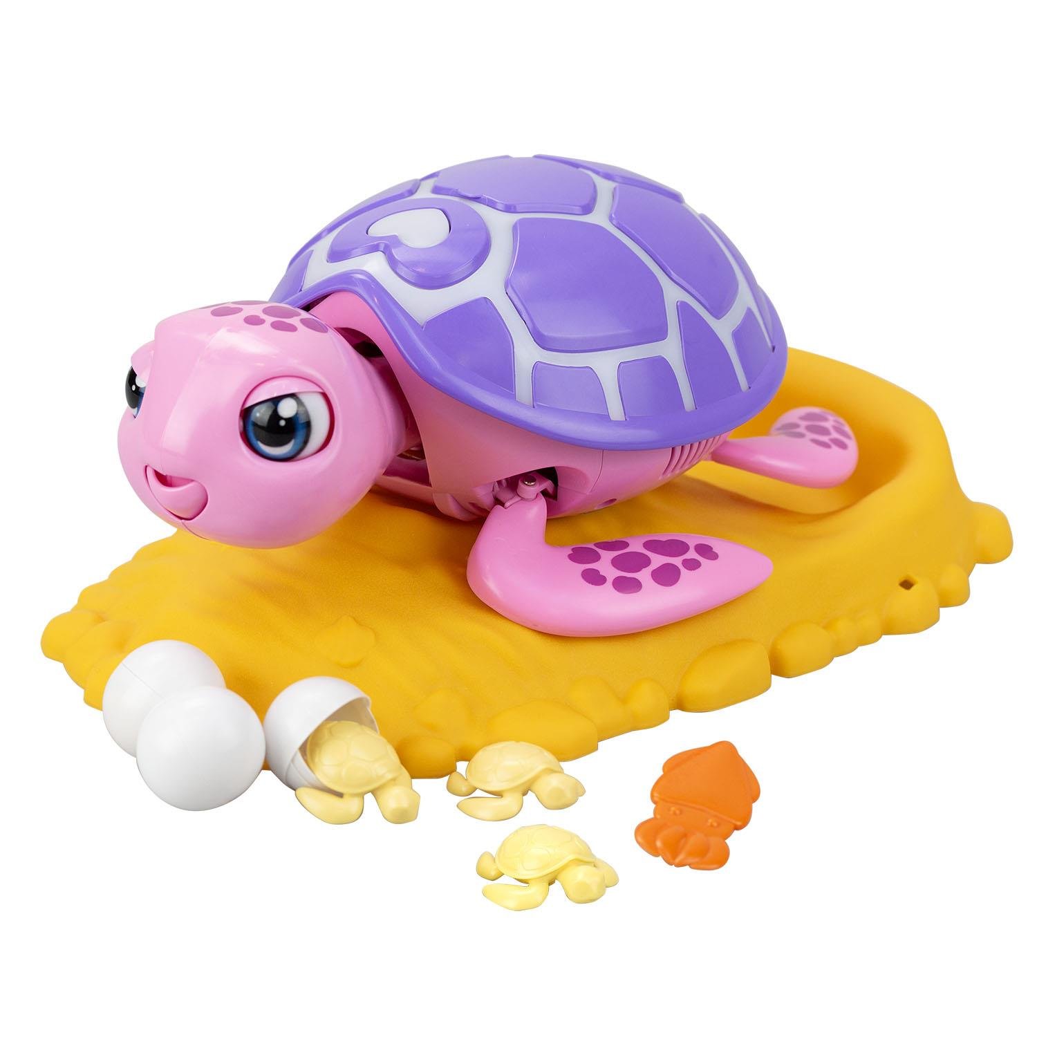 Fonksiyonel Hayvanlar, NECOTOYS, Silverlit Rescue Deniz Kaplumbağası 86334 Pembe