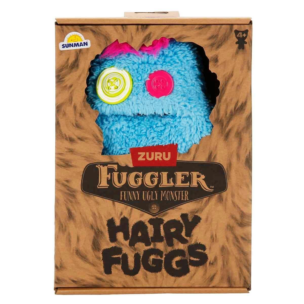 Fonksiyonel Peluşlar, Sunman, Fuggler Hairy Fuggs Peluş S1 5-Mavi Sasquoosh