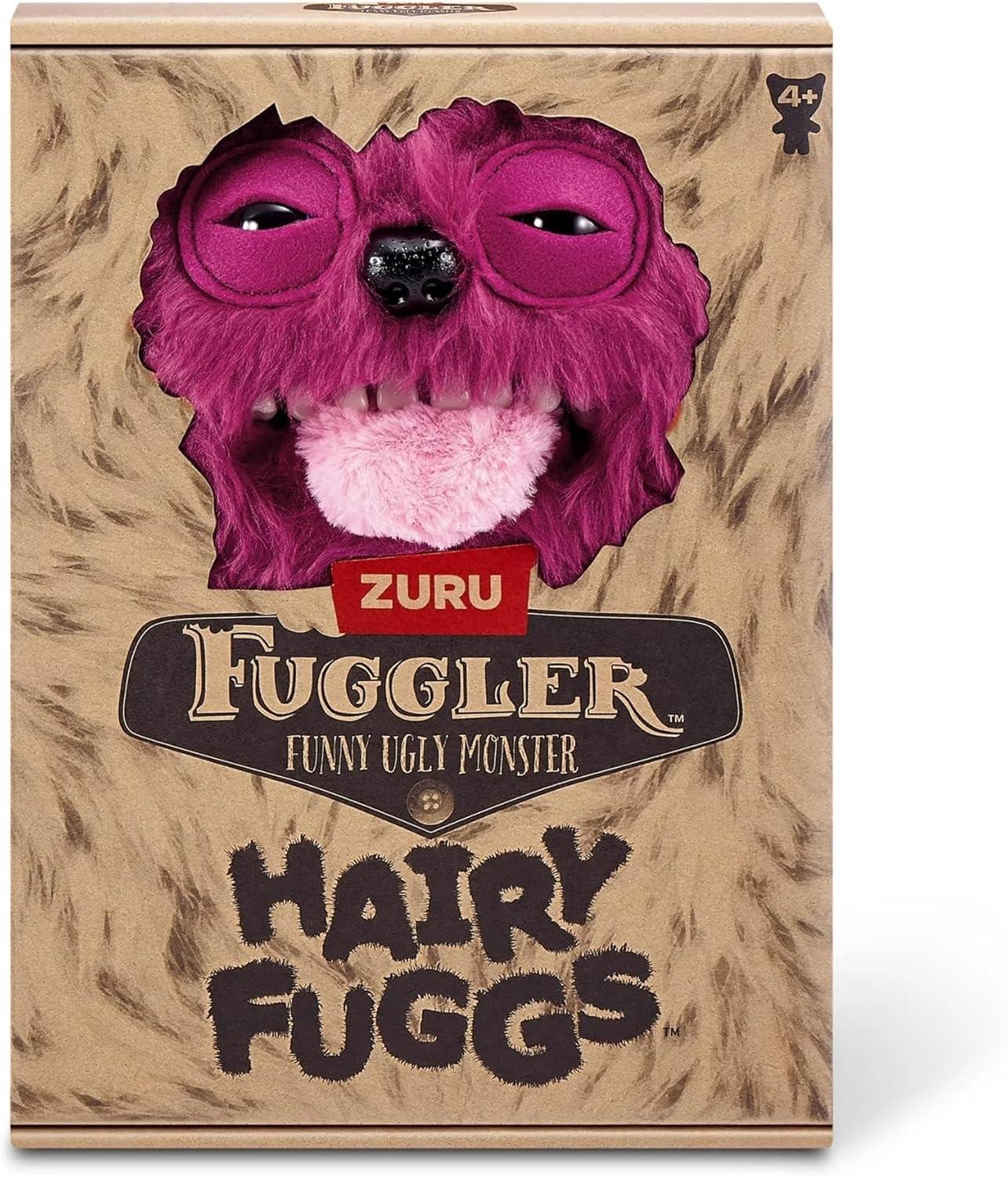 Fonksiyonel Peluşlar, Sunman, Fuggler Hairy Fuggs Peluş S1 4-Kırmızı Sir Belch