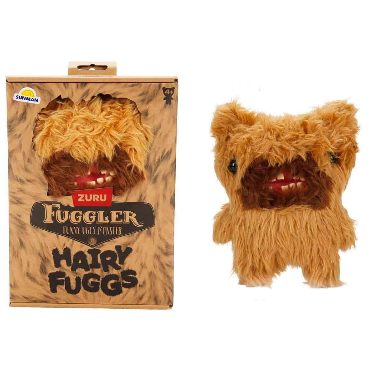 Fonksiyonel Peluşlar, Sunman, Fuggler Hairy Fuggs Peluş S1 7-Kahverengi Screech