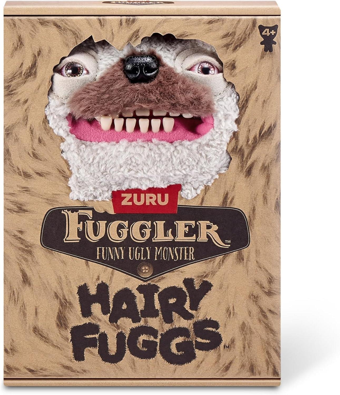 Fonksiyonel Peluşlar, Sunman, Fuggler Hairy Fuggs Peluş S1 10-Gri Old Tooth