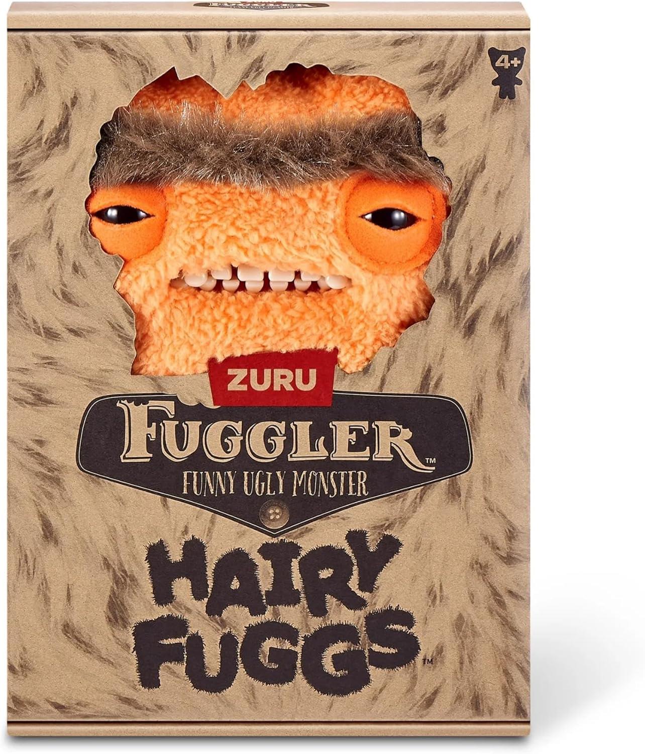 Fonksiyonel Peluşlar, Sunman, Fuggler Hairy Fuggs Peluş S1 9-Turuncu Munch Munch