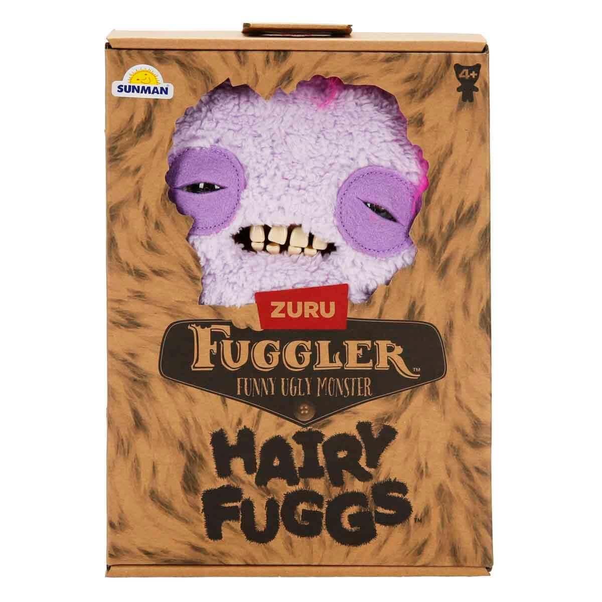 Fonksiyonel Peluşlar, Sunman, Fuggler Hairy Fuggs Peluş S1 6-Mor Squidge