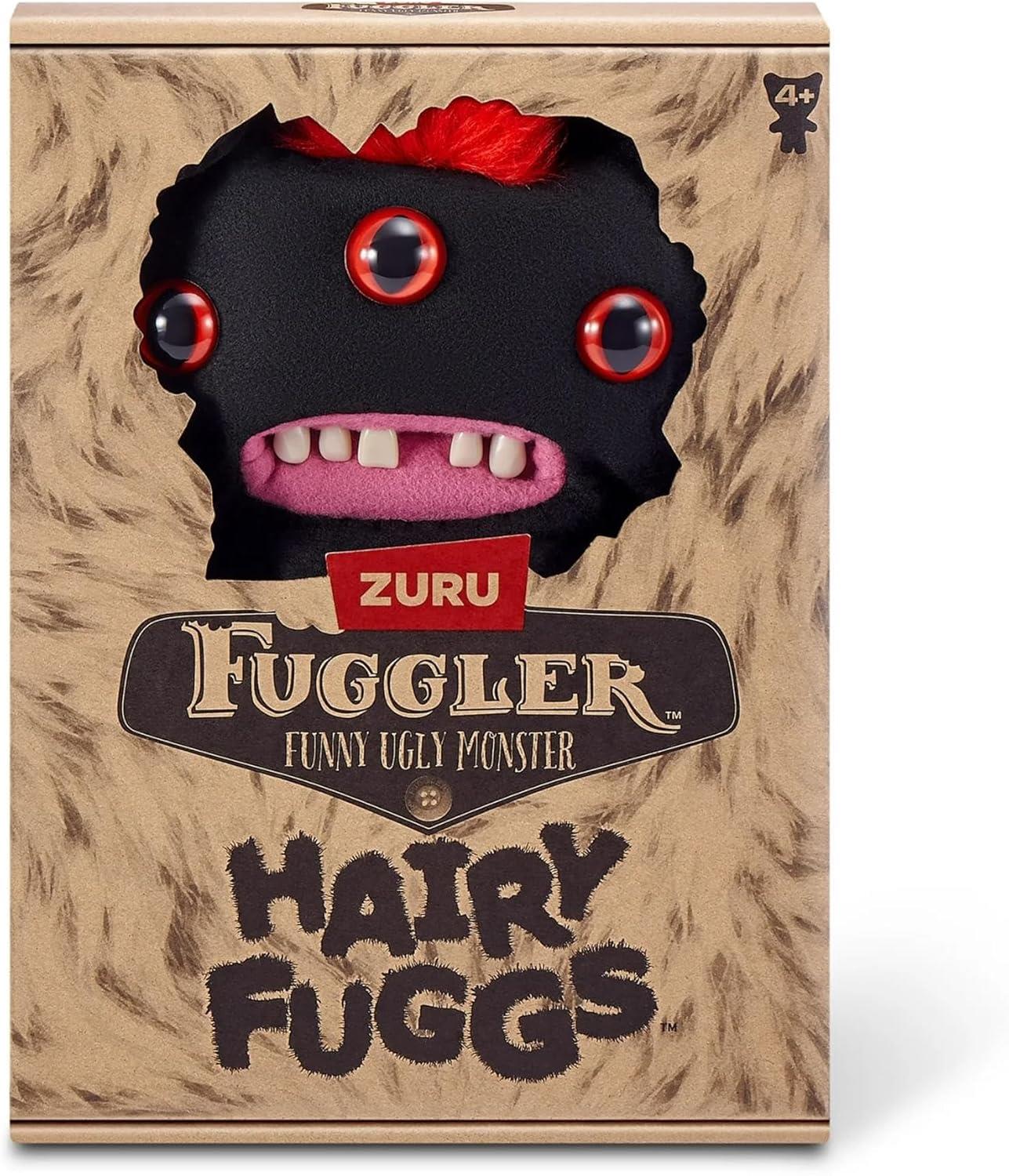 Fonksiyonel Peluşlar, Sunman, Fuggler Hairy Fuggs Peluş S1 3-Siyah Reek-O