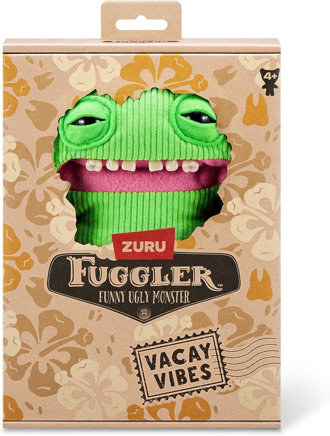 Fonksiyonel Peluşlar, Sunman, Fuggler Vacay Vibes Pelüş S1- 1-Yeşil Smiley O'Riley