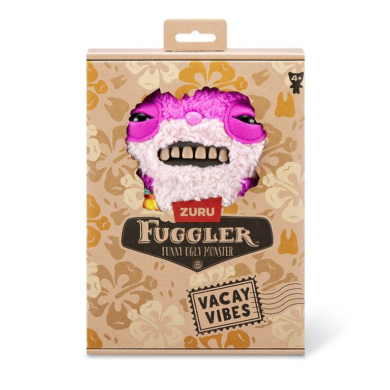 Fonksiyonel Peluşlar, Sunman, Fuggler Vacay Vibes Pelüş S1- 11-Pembe Sketchy Squirrel