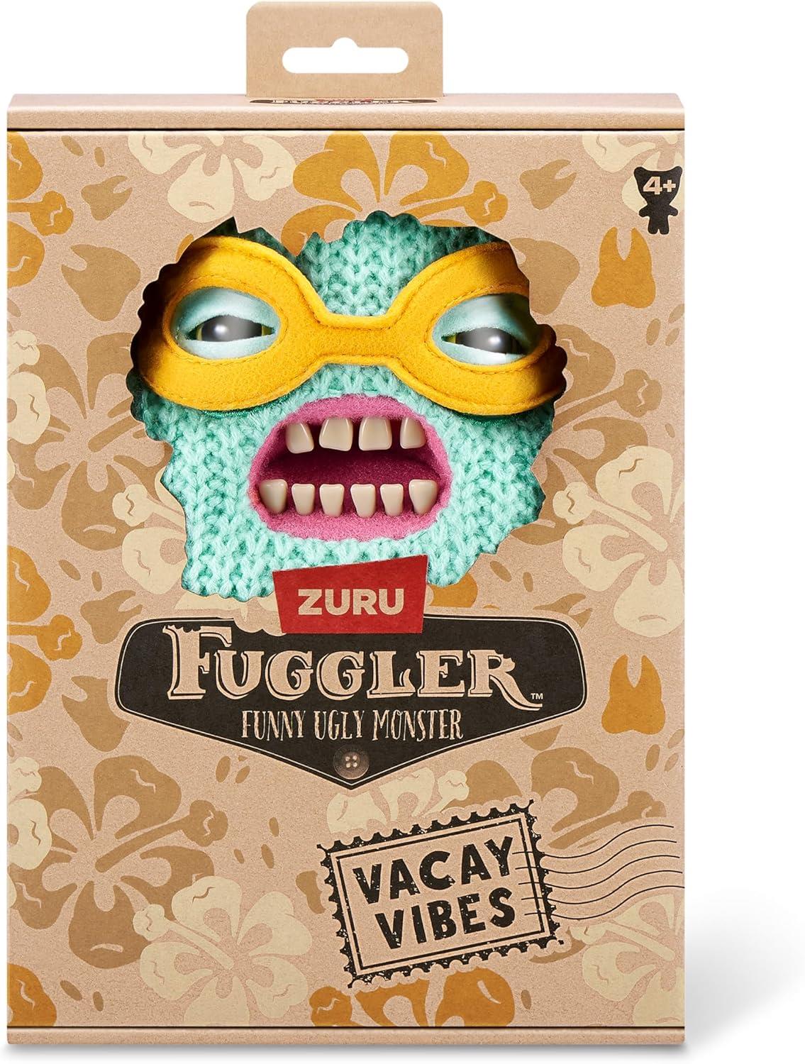 Fonksiyonel Peluşlar, Sunman, Fuggler Vacay Vibes Pelüş S1- 4-Yeşil Mr. Needles