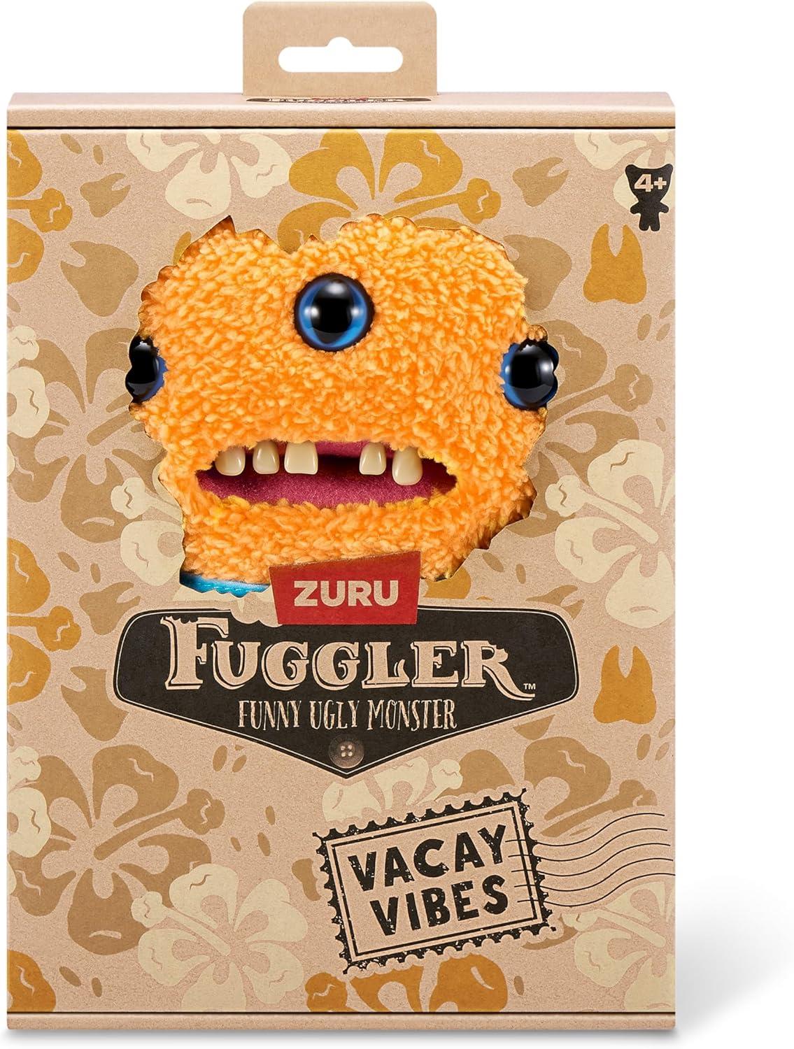 Fonksiyonel Peluşlar, Sunman, Fuggler Vacay Vibes Pelüş S1- 8-Turuncu Reek-O