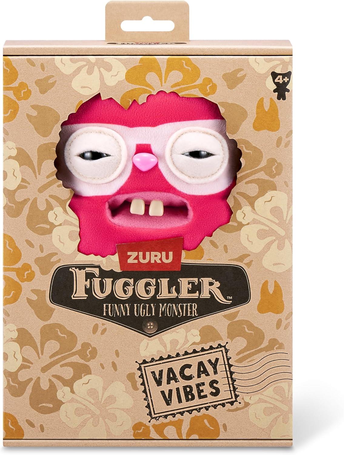 Fonksiyonel Peluşlar, Sunman, Fuggler Vacay Vibes Pelüş S1- 3-Kırmızı Rabid Rabbit