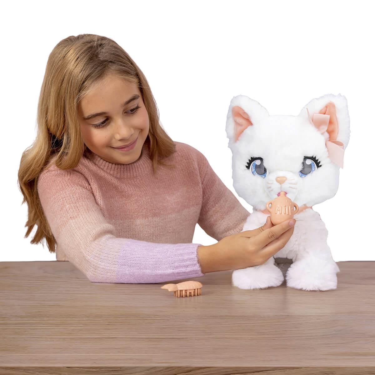 Fonksiyonel Peluşlar, Sunman, Sesli ve İnteraktif Peluş Kedi Bella