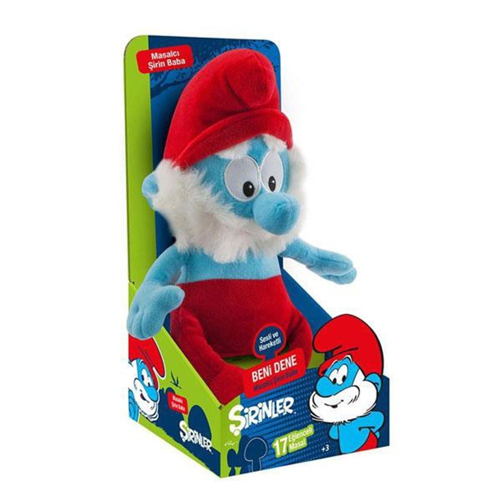 Şirinler 17 Eğlenceli Masal Anlatan Şirin Baba Sesli ve Hareketli