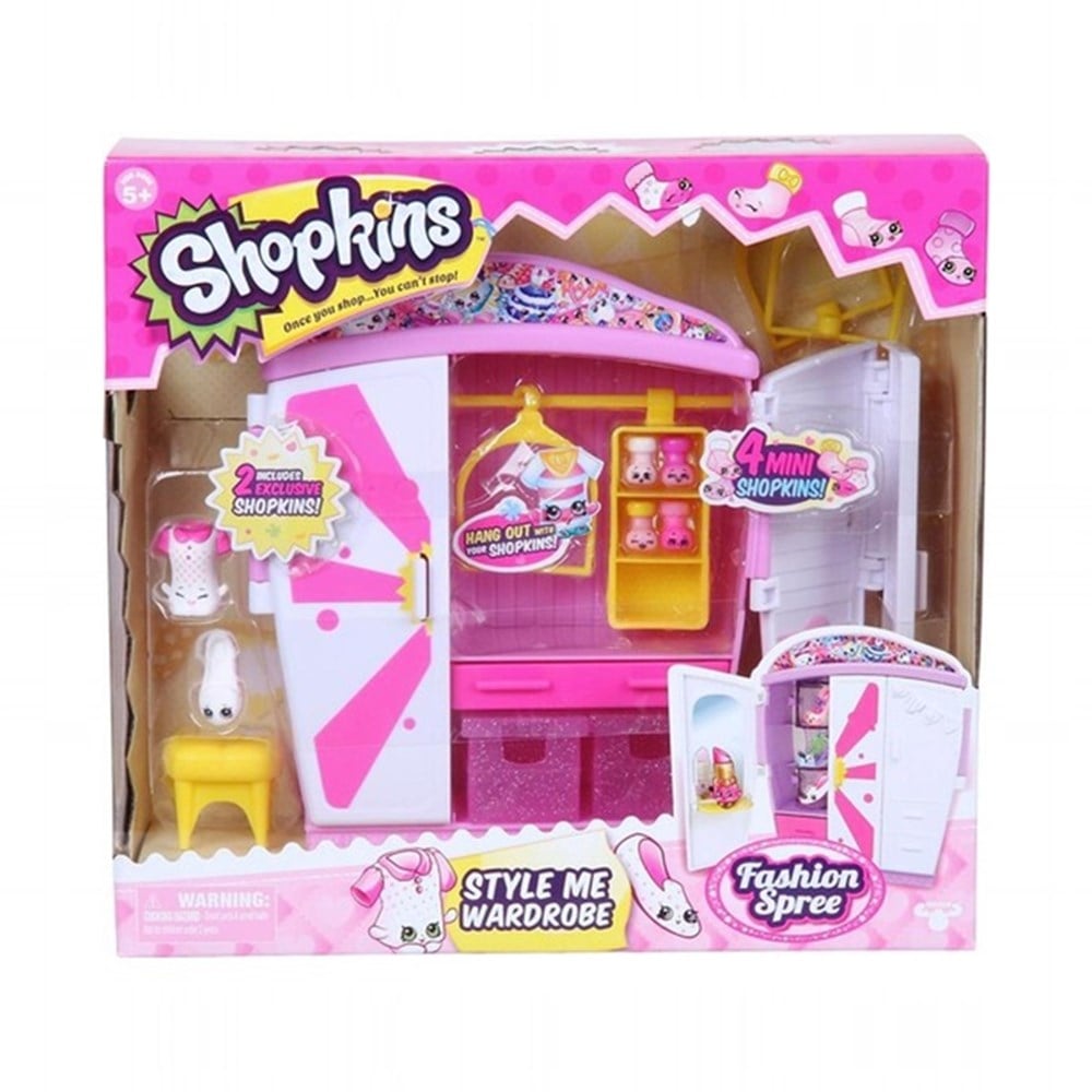 GP Shopkins Cicibiciler Gardırop Oyun Seti 56298