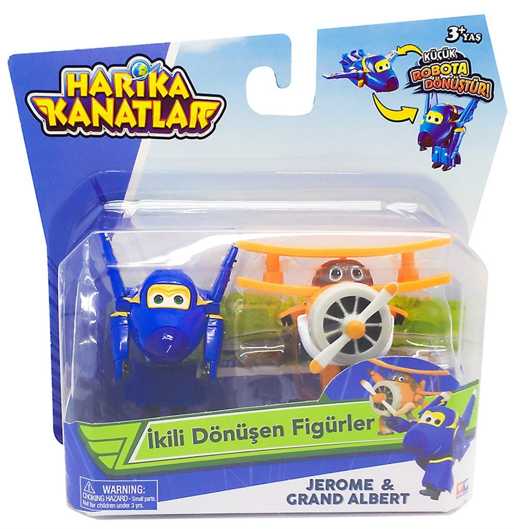 Harika Kanatlar Jerome ve Grand Albert 2´li Dönüşen Figür